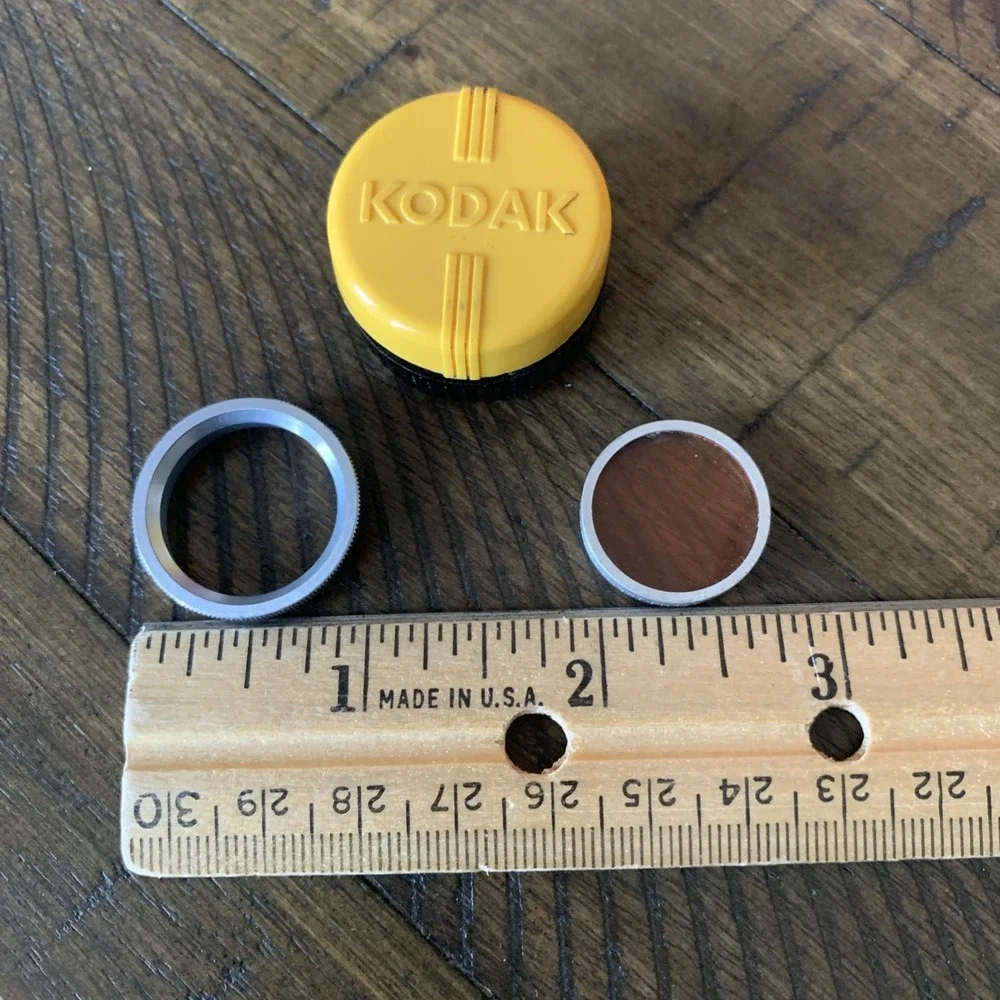 Vintage Kodak Case & Series IV Daylight Filter Type‎ A Film with Lens Hood USA